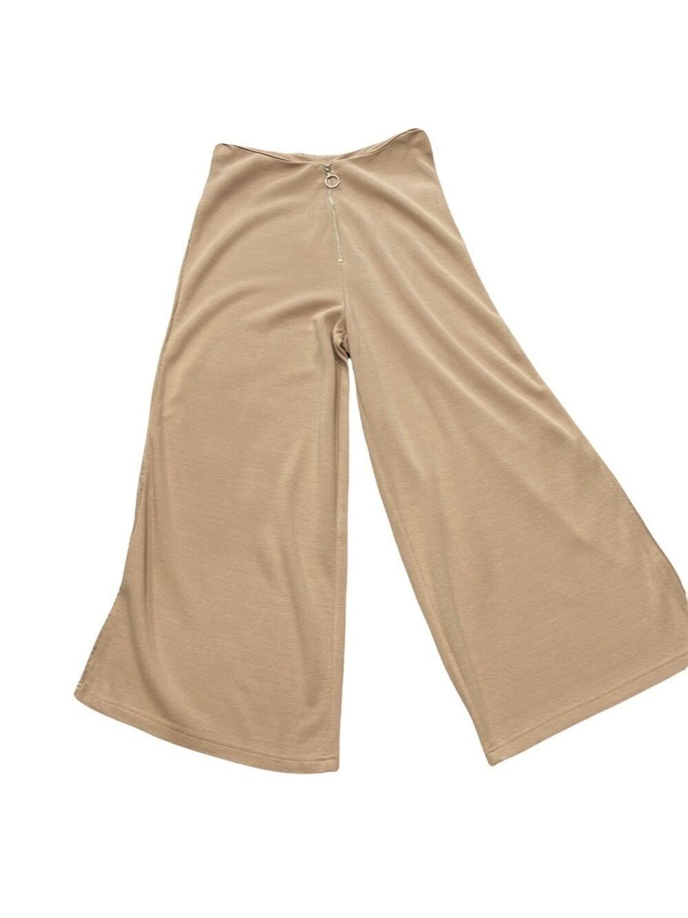 NWT C/MEO COLLECTIVE Wide Leg Knit Pants SZ S